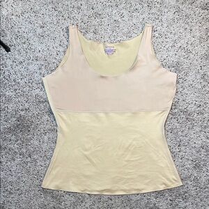 Spanx Woman’s Slimming‎ Beige Tank Size 1X